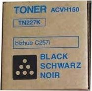 Toner Konica Minolta oryginalny toner TN227K, black, 24000s, ACVH150, Bizhub C257i, O