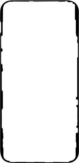 TAŚMA MONTAŻOWA SAMOPRZYLEPNA DO LCD IPHONE 12 PRO MAX CZARNY standard