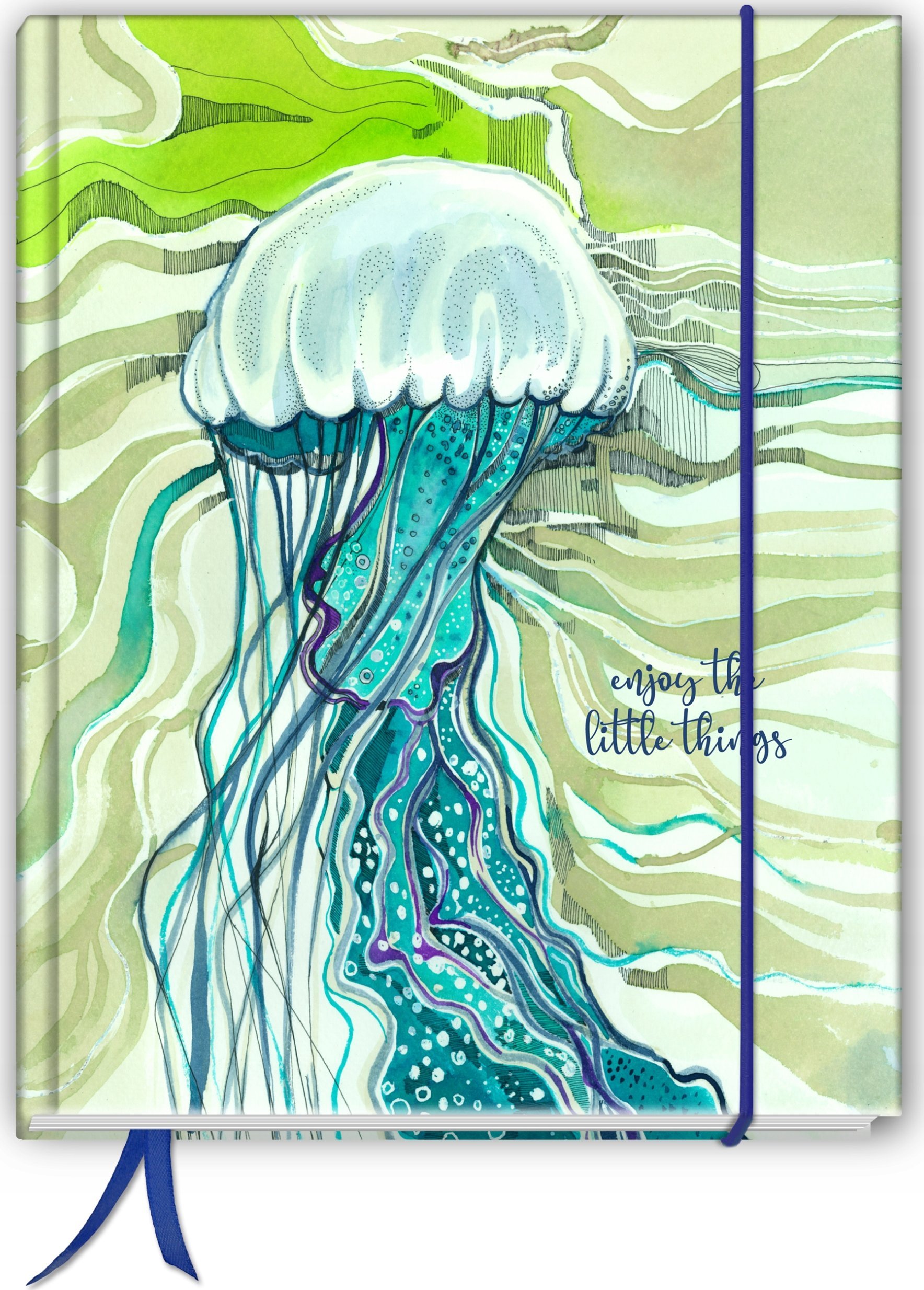 TadaPlanner Bullet journal szyty 214 stron TaDaPlanner notatnik A5 w kropki pamiętnik