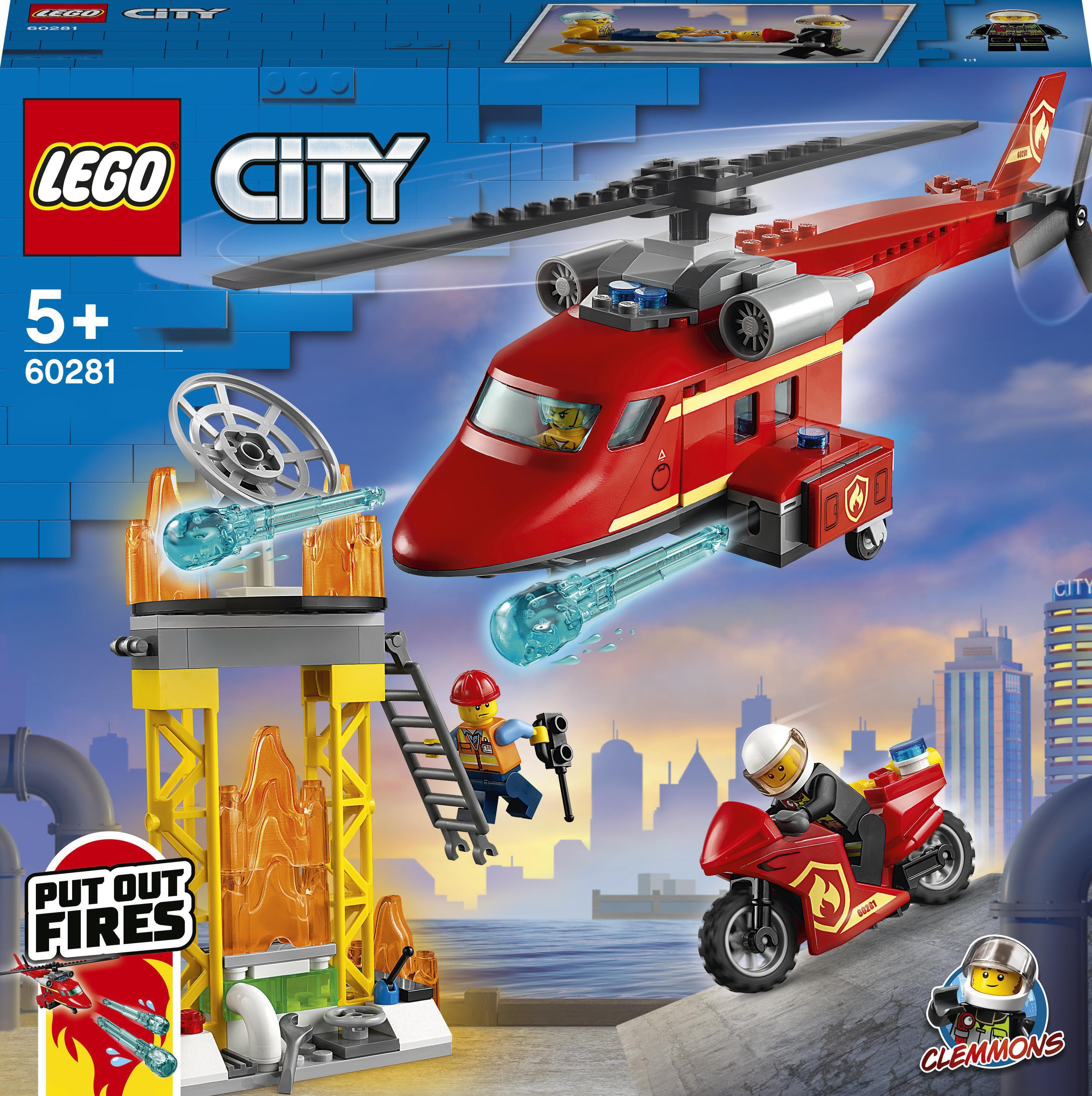 LEGO City Strażacki helikopter ratunkowy (60281)