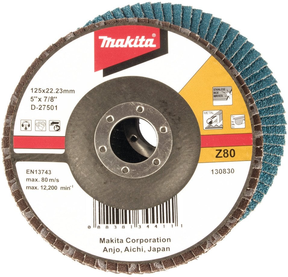 GRINDER DISC 125MM K80 METALL