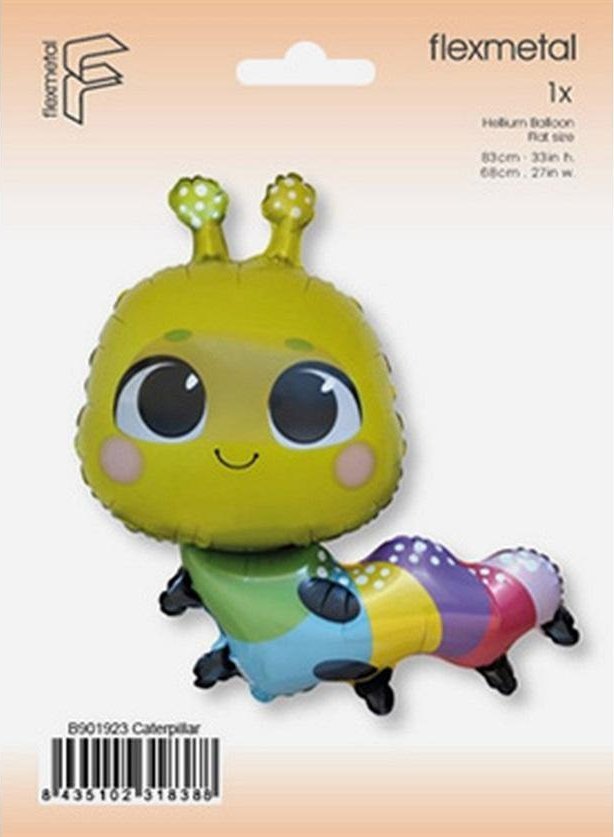 Balon foliowy Kolorowa Gąsiennica 79cm