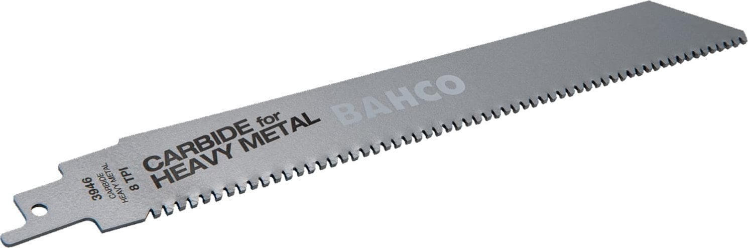 Bahco Bahco Karbidinė TCT tiesinio pjūklo geležtė 228mm*1,32mm 8TPI metalui 1vnt