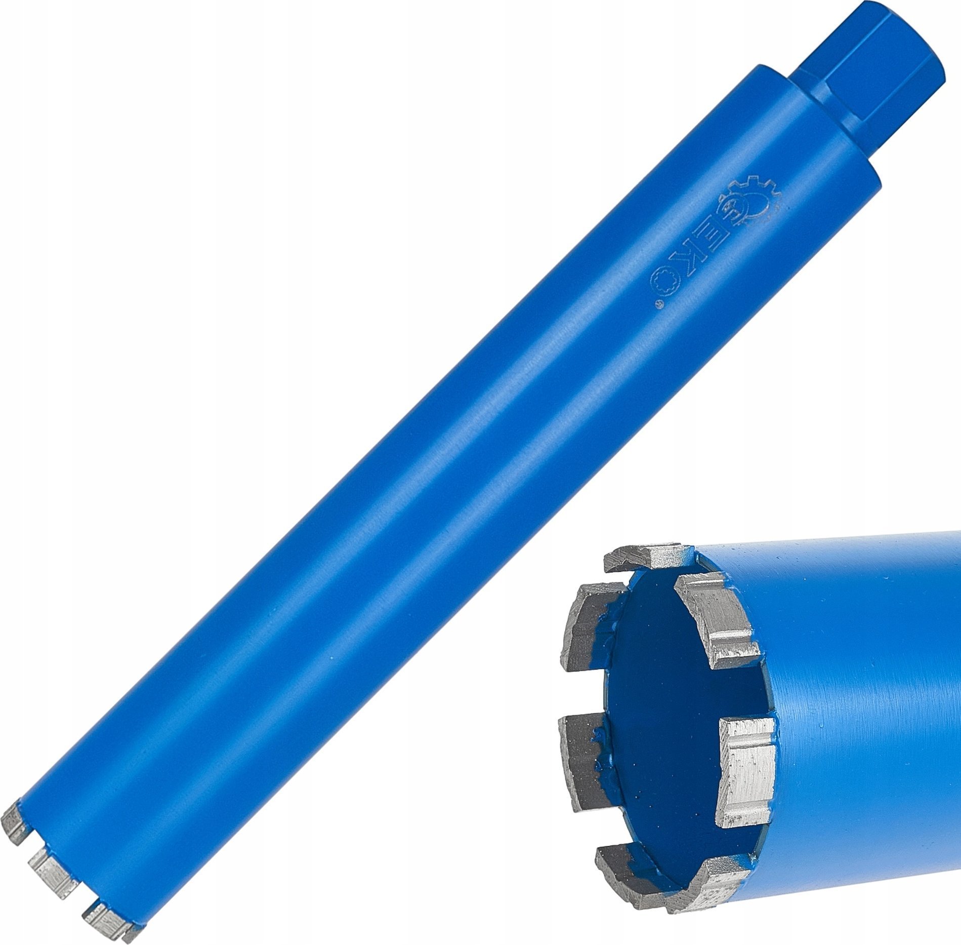 Wiertło diamentowe koronowe do wiertnicy na sucho i mokro 72x10x450mm 7T 1.1/4" (10)