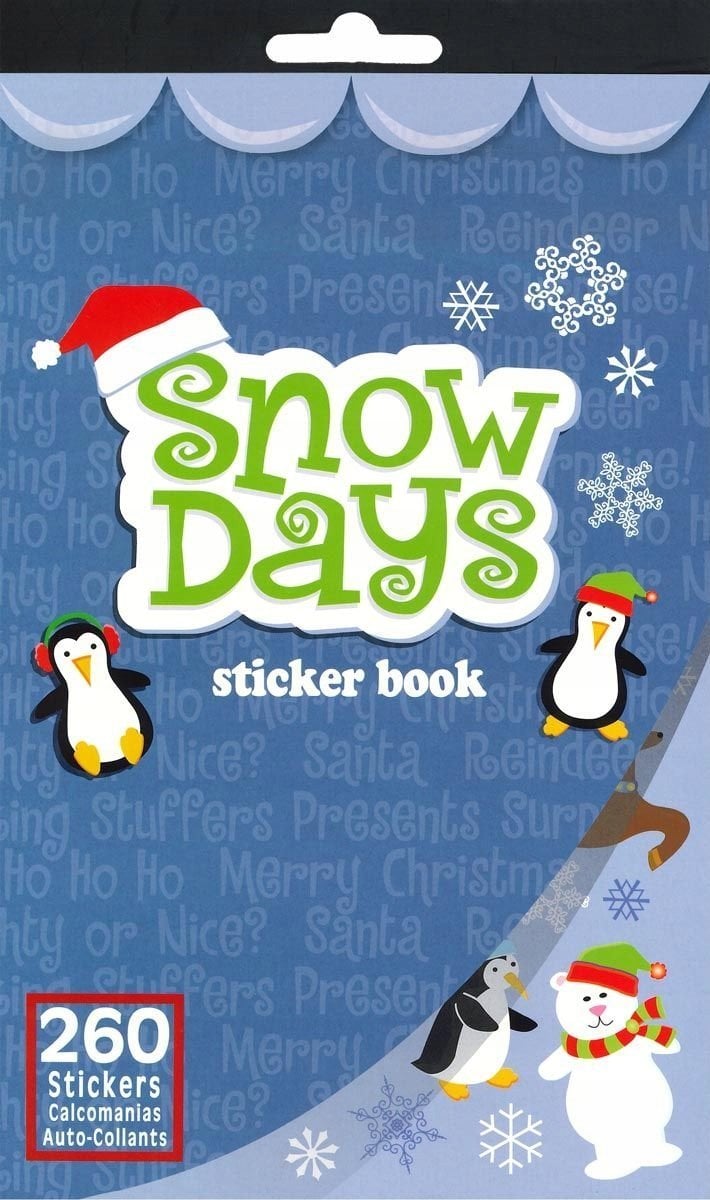 Titanum Naklejki papierowe Snow Days 260szt