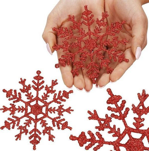 Dekoracja świąteczna Springos śnieżynka