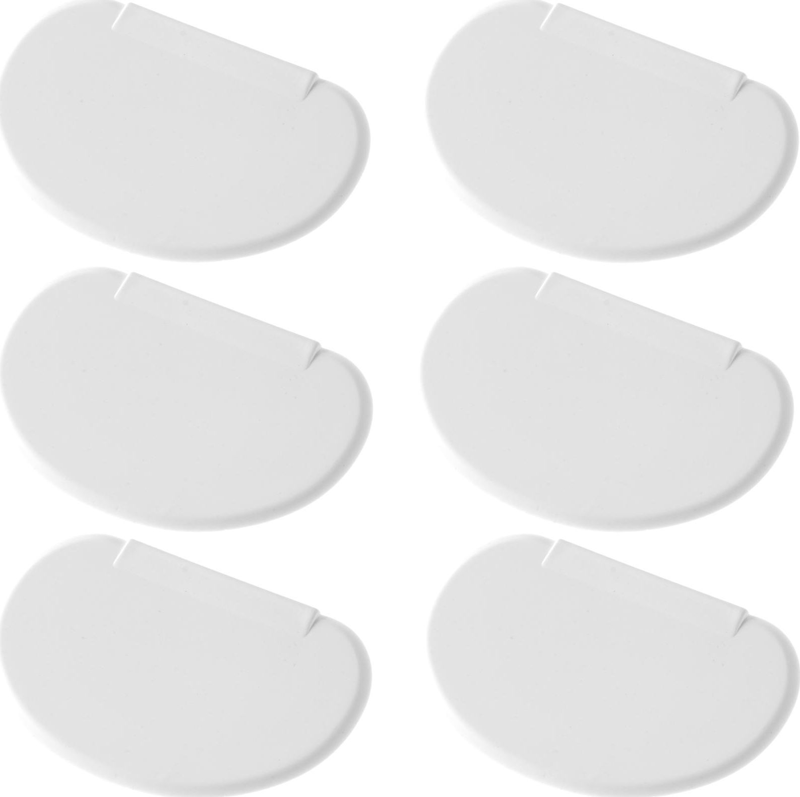 Hendi Skrobka cukiernicza do ciasta PÓŁOKRĄGŁA 159x103mm - ZESTAW 6szt. - HENDI 554159 Skrobka cukiernicza do ciasta PÓŁOKRĄGŁA 159x103mm - ZESTAW 6sz