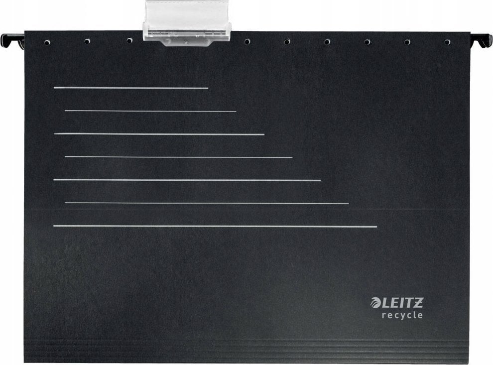 Leitz Teczka zawieszana Alpha Recycle* A4 czarna