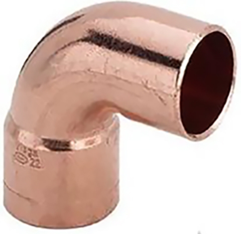 Viega Kolano 90° 28mm przyłącze lutowane miedziane - 102067