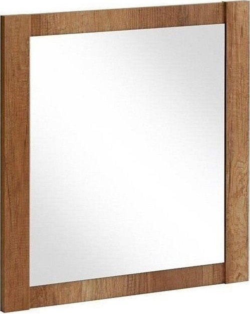 Lustro Comad Lustro w ramie, kwadratowe, Classic, 80x2x80 cm, dąb country