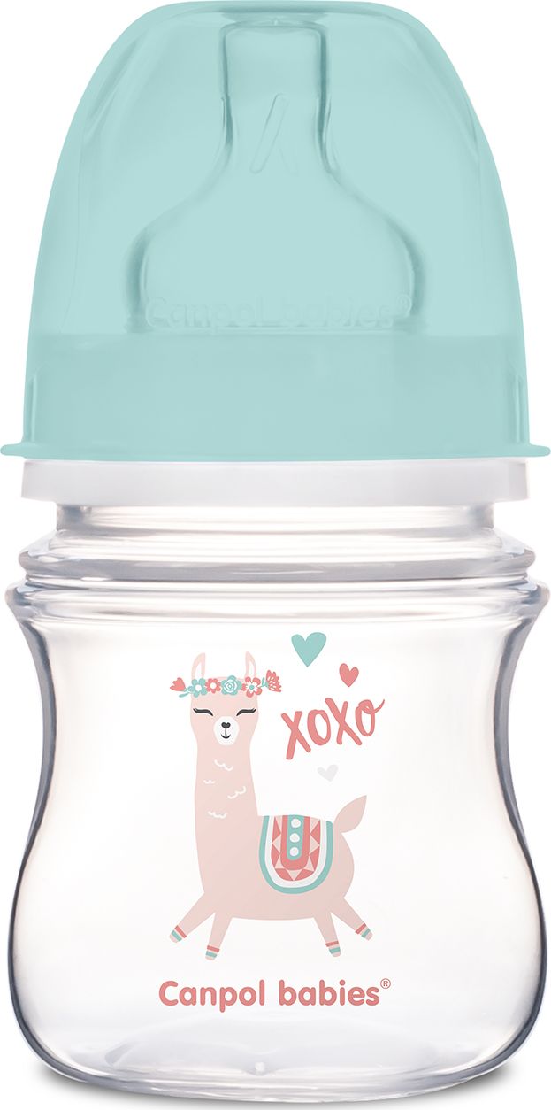 Canpol Canpol butelka szeroka antykolkowa 120ml EasyStart EXOTIC ANIMALS