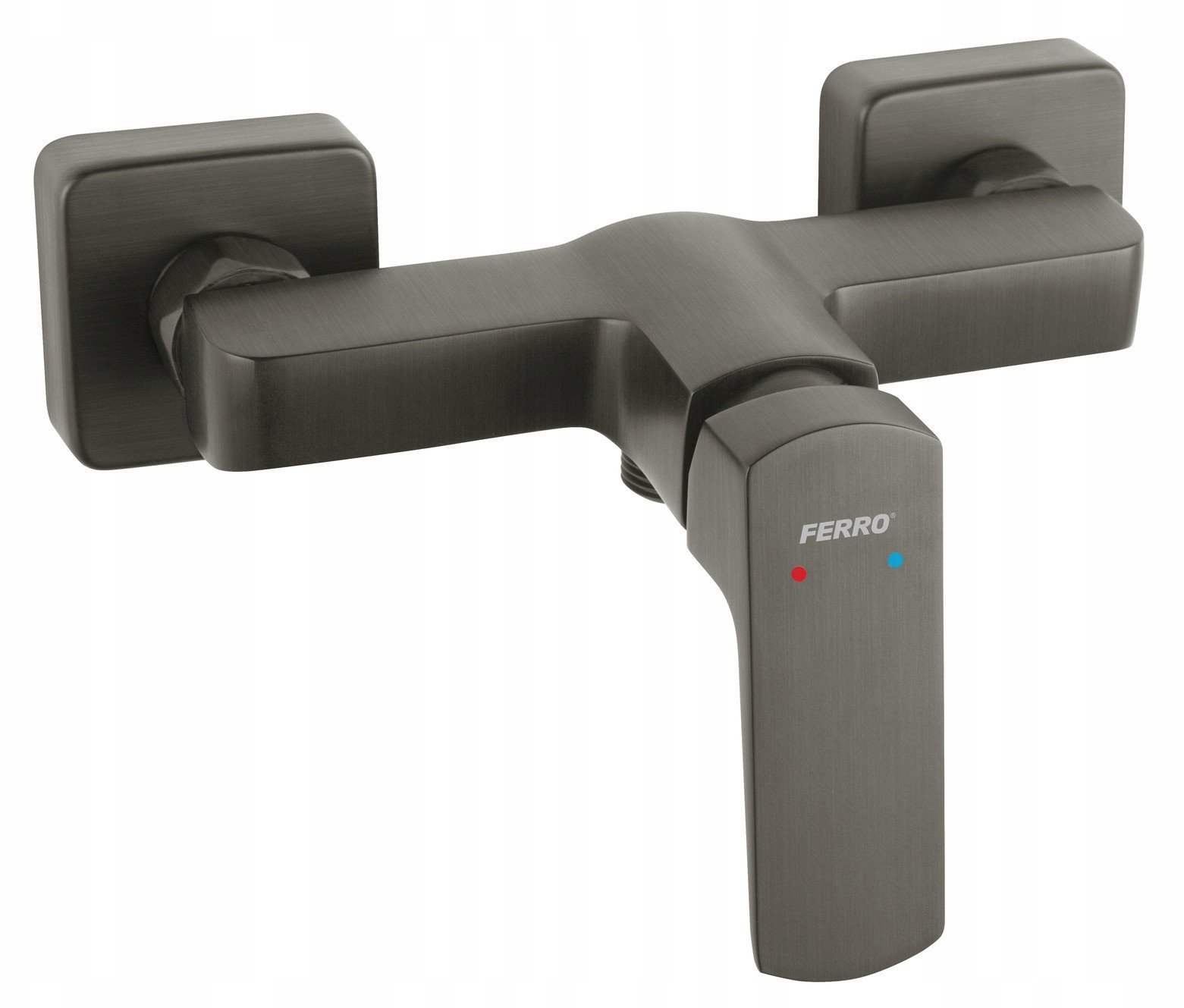 BVI7VLGM / FERRO / VITTO VERDELINE / BAT.NATRYSKOWA ŚCIENNA, BEZ ZESTAWU NAT., GUN METAL