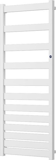 Grzejnik łazienkowy Instal-Projekt Grzejnik drabinkowy BELTI 500X1203, 459W, podłączenie dolne, rozstaw=470mm, kolor: biały połysk (c35)