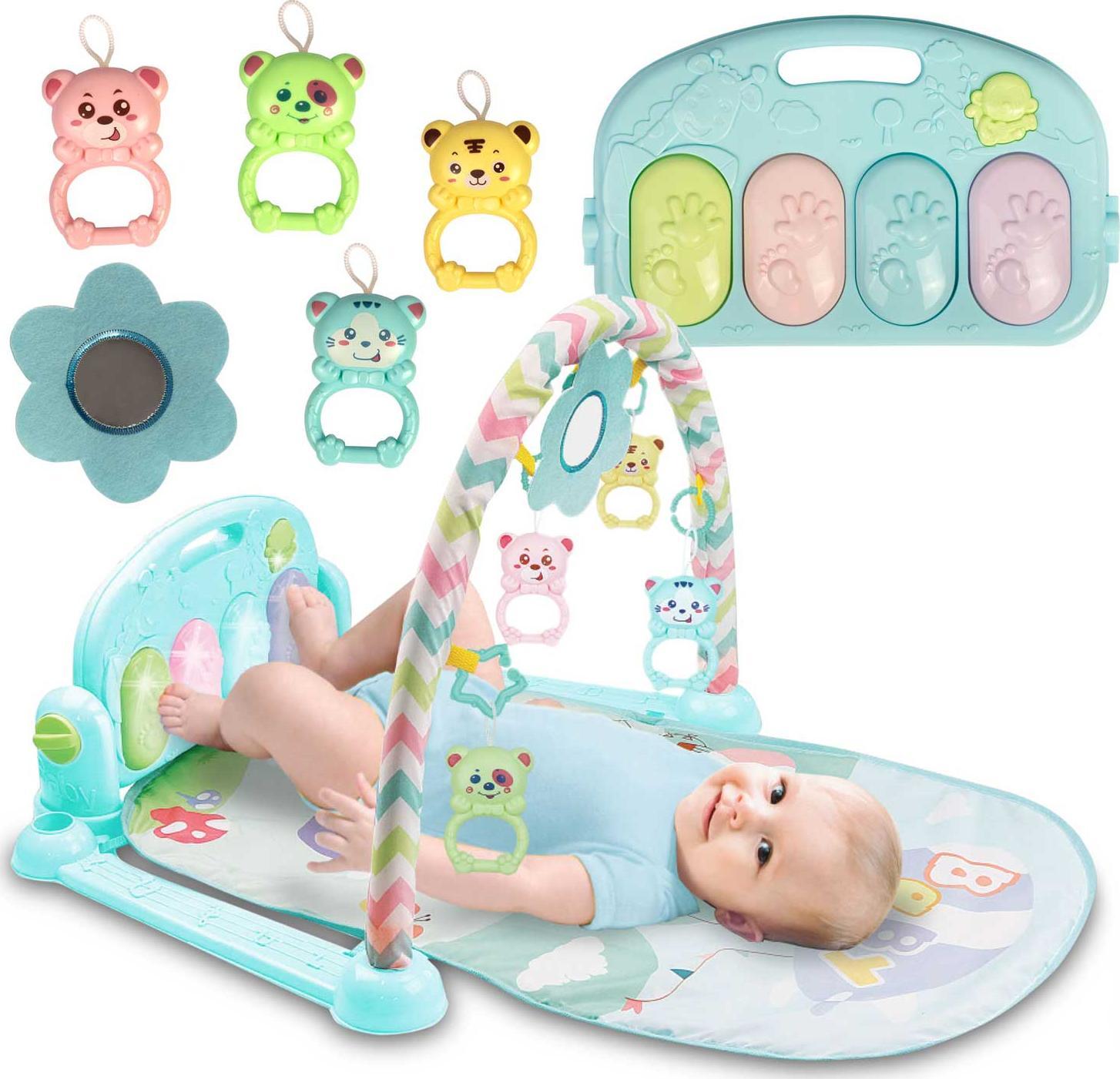 Ricokids Mata interaktywna edukacyjna z pianinkiem Ricokids