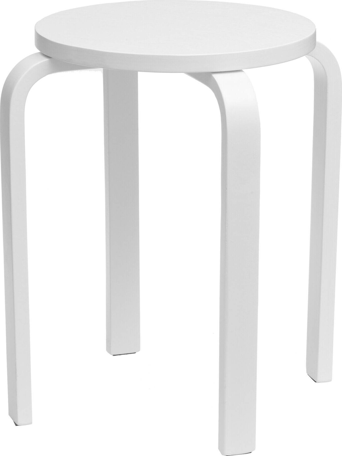 4Living Balta taburetė