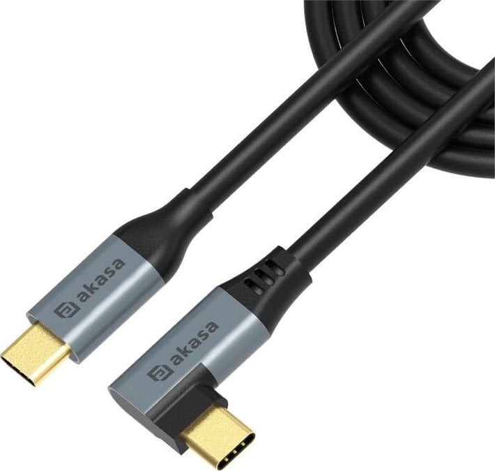 BBC AKASA kabel USB-C 240Mbps, 100W PD, 90°