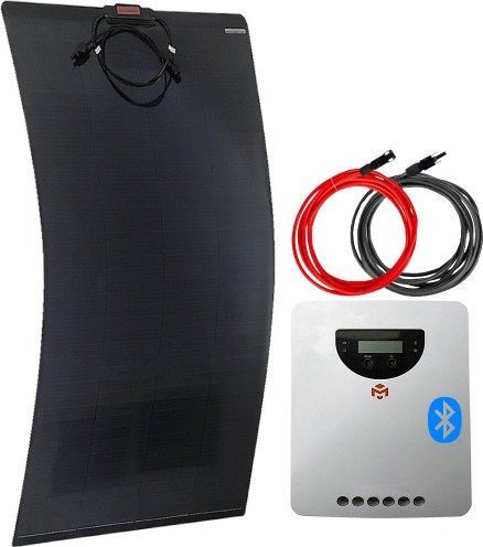 SolarFam Zestaw solarny 100W 12V MPPT