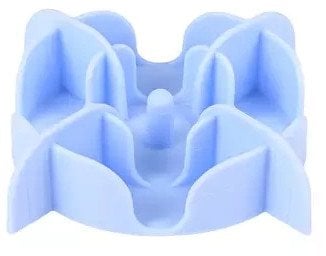 ZOLUX Wkład spowalniający jedzenie do miski psa, kota M niebies.17,5x17 cm