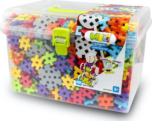 Meli Klocki Meli Constructor Travel Box 1000 el.