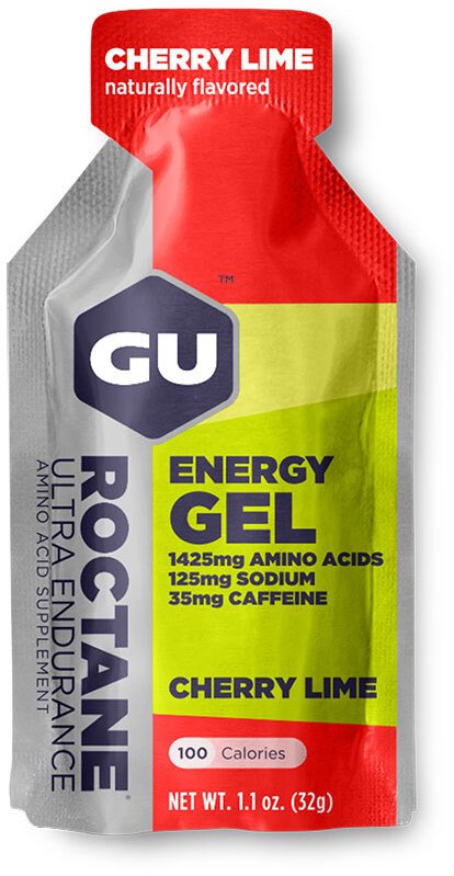 GU Roctane Energy Gel Cherry Lime (03/22)