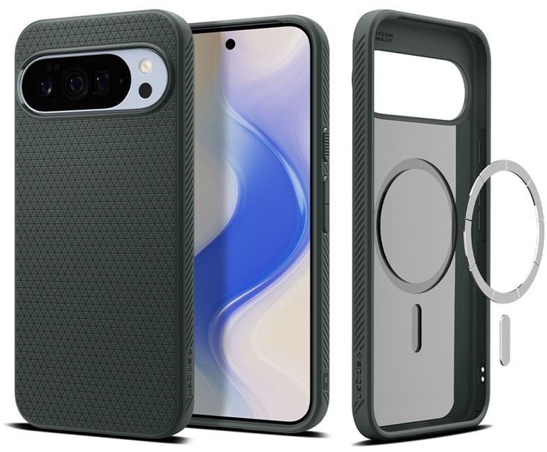 Etui Spigen Liquid Air MAG MagSafe do Google Pixel 10 Pro XL zielony