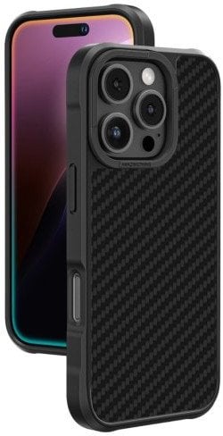 Etui pancerne AMAZINGTHING Titan Max Case z włóknami aramidowymi 1500D do iPhone 16 Pro Max - czarne