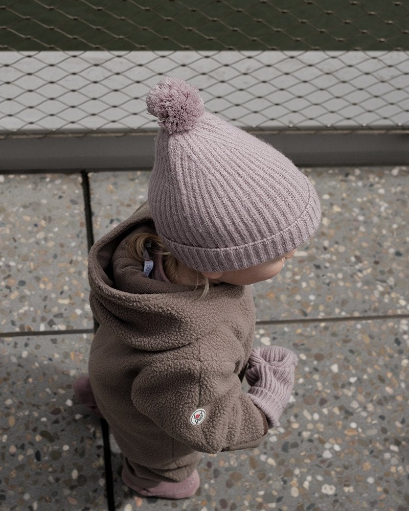 Lodger Hatter Folklore merino vilnas cepure Rose 3-6m HTM 107_3-6