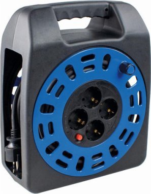 Listwa zasilająca Bachmann BACHMANN haspel 4x geaard styk AC230V, 20 m