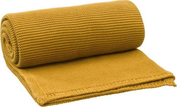 FRESKO Fresk Tkany kocyk z bawełny organicznej 80 x 100