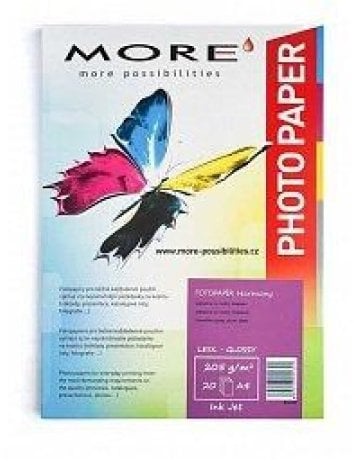 Armor More Fotopapír Harmony 205g, A4 glossy, 20 arkuszy, inkjet