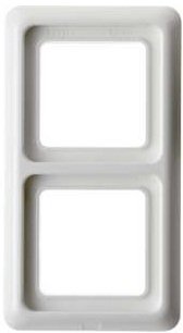 Hager Ramka podwójna z uszczelka BERKER biała - 53132909