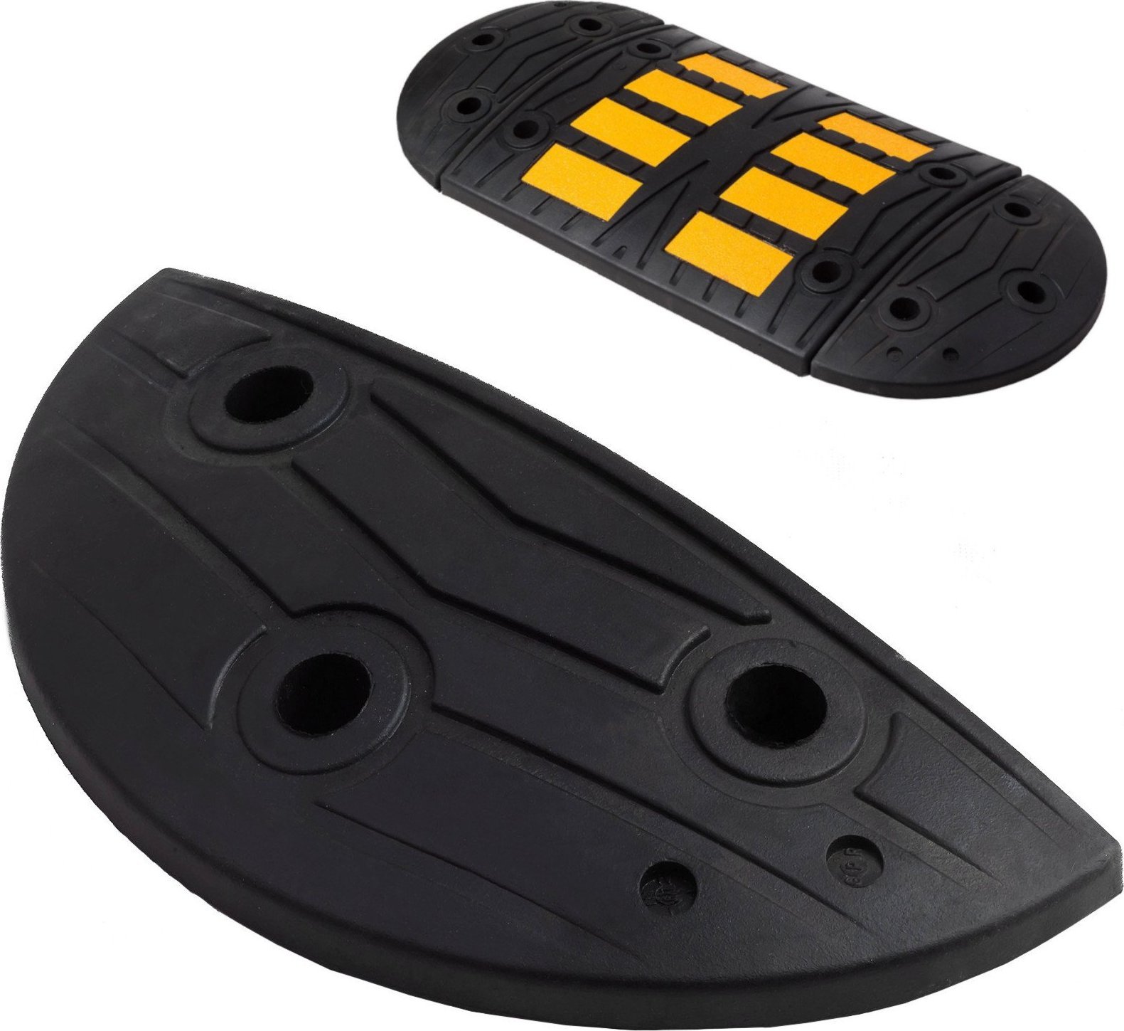 Pro-Line Próg podrzutowy zwalniający gumowy skrajny szer. 180x395x60mm