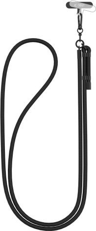 Tech-Protect TECH-PROTECT C1S ROPE CROSSBODY STRAP BLACK/BLACK