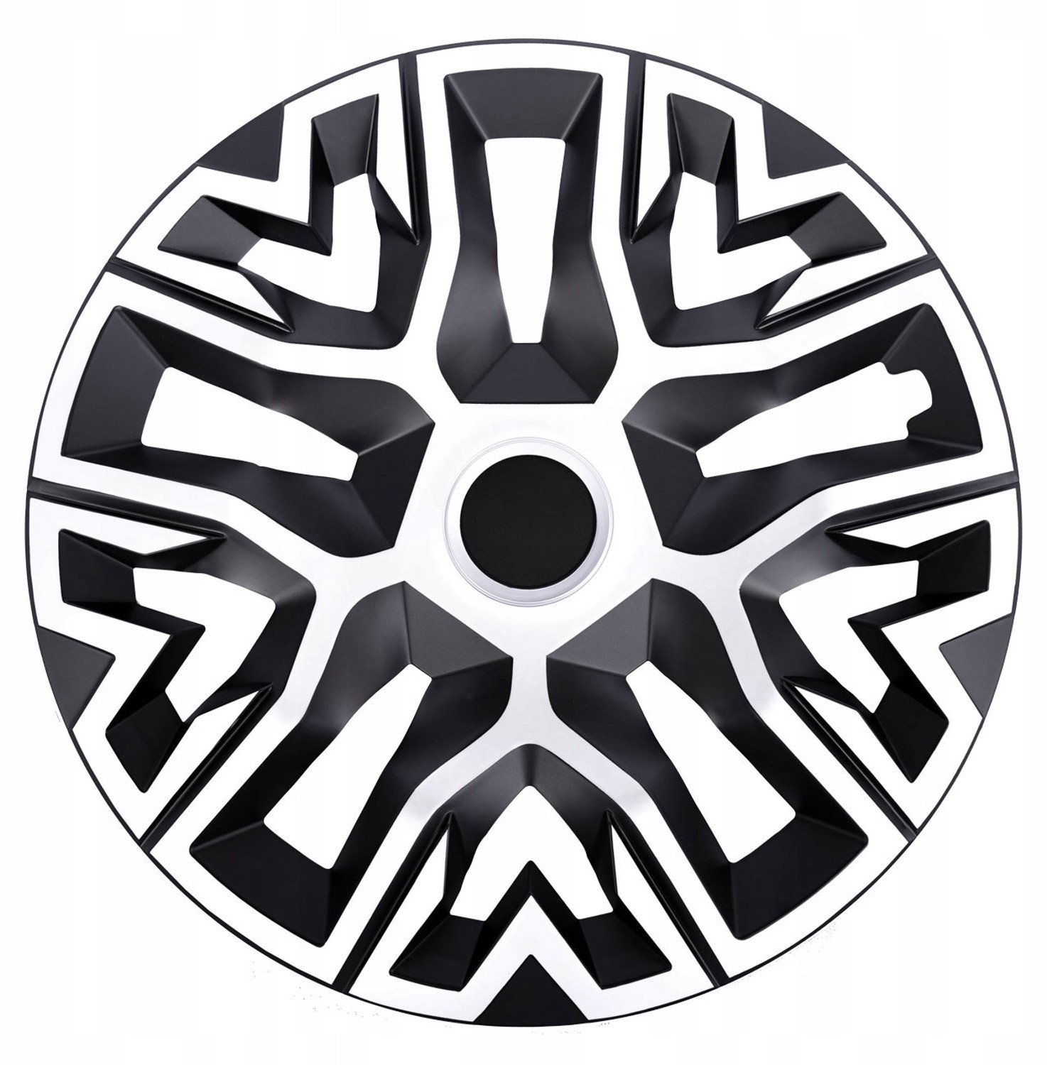 Kołpak 15" THE BEST BICOLOR white/black