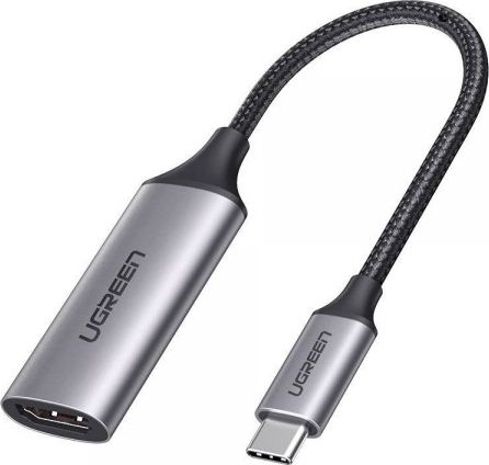 Adapter USB Ugreen USB-C - HDMI Srebrny (UGR330GRY)