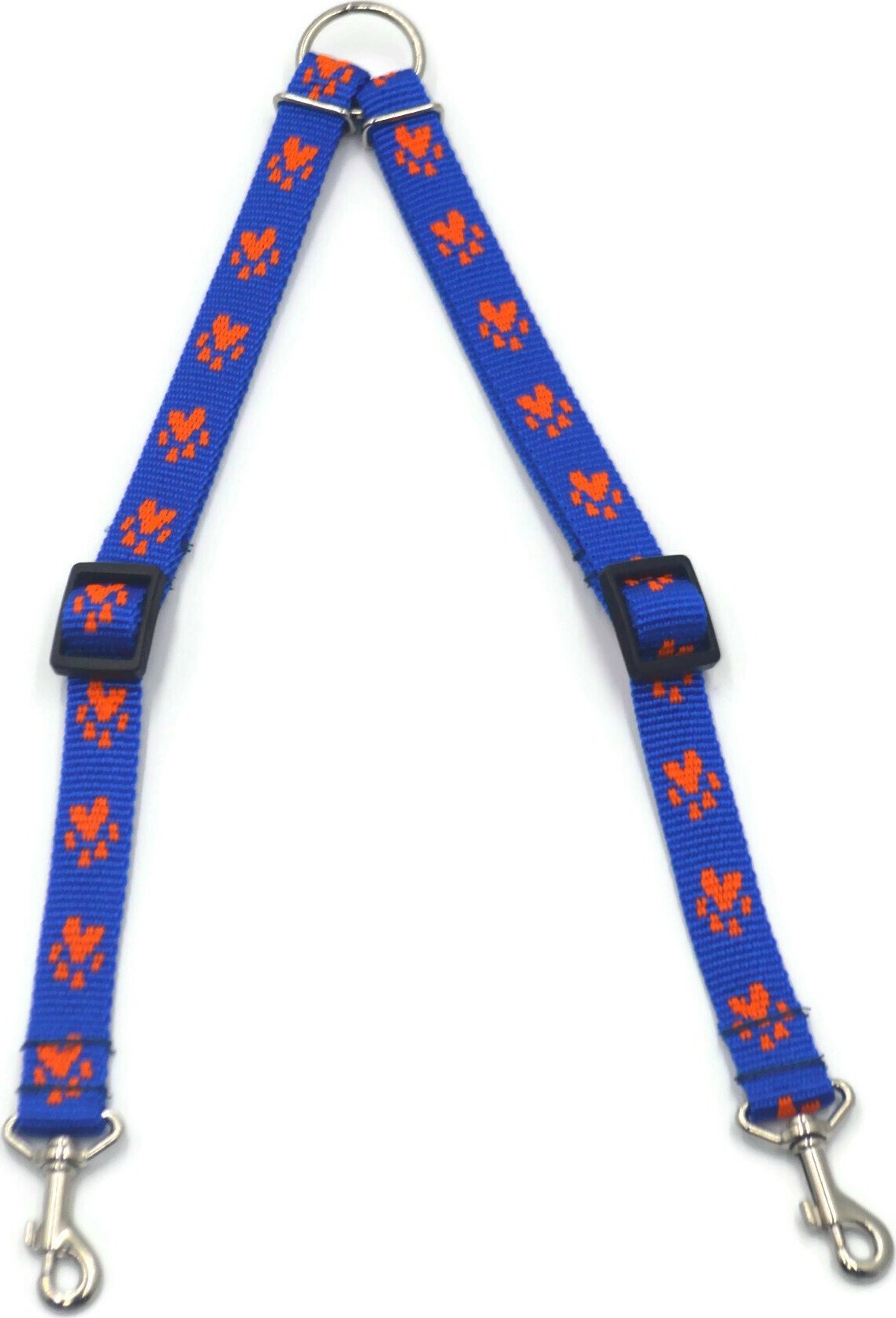 Alizoo Dwójnik smyczy dla psa w łapki, regulowany 20mm/40-60cm - ALIZOO