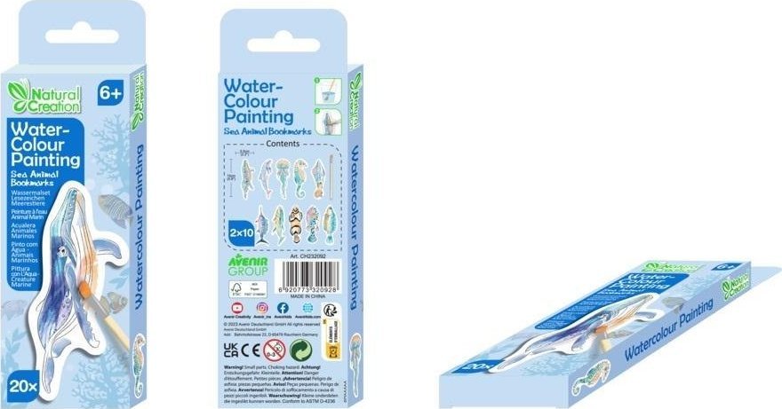 Zakładki do książki - Stworzenia morskie