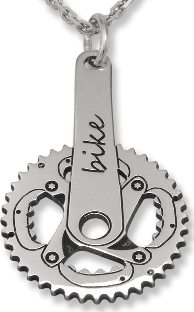 WĘC - Twój Jubiler Wisiorek srebrny Korba Rower-1