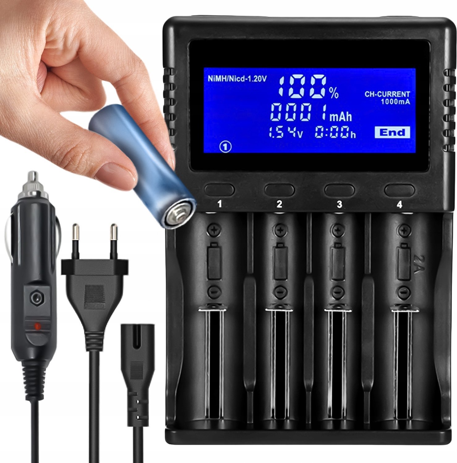 ŁADOWARKA DO AKUMULATORÓW DRIVE Lii-PD4