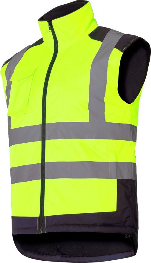 Lahti Pro KAMIZELKA OSTRZEGAWCZA DWUSTRONNA, ŻÓŁTA, "XL", CE, LAHTI