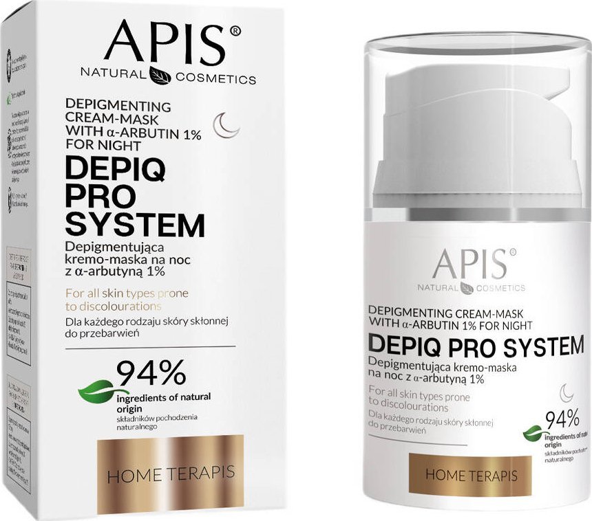 Apis Depiq Pro System Kremo-maska na noc z alfa-arbutyną 1%50ml