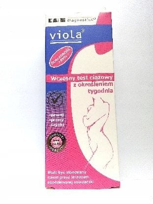 FARMABOL_Viola wczesny test ciążowy z określeniem tygodnia 1szt