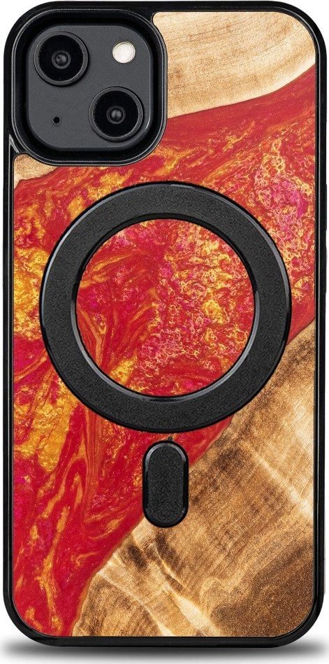 BeWood Etui Bewood Unique na iPhone 14 - Neons - Paris z MagSafe