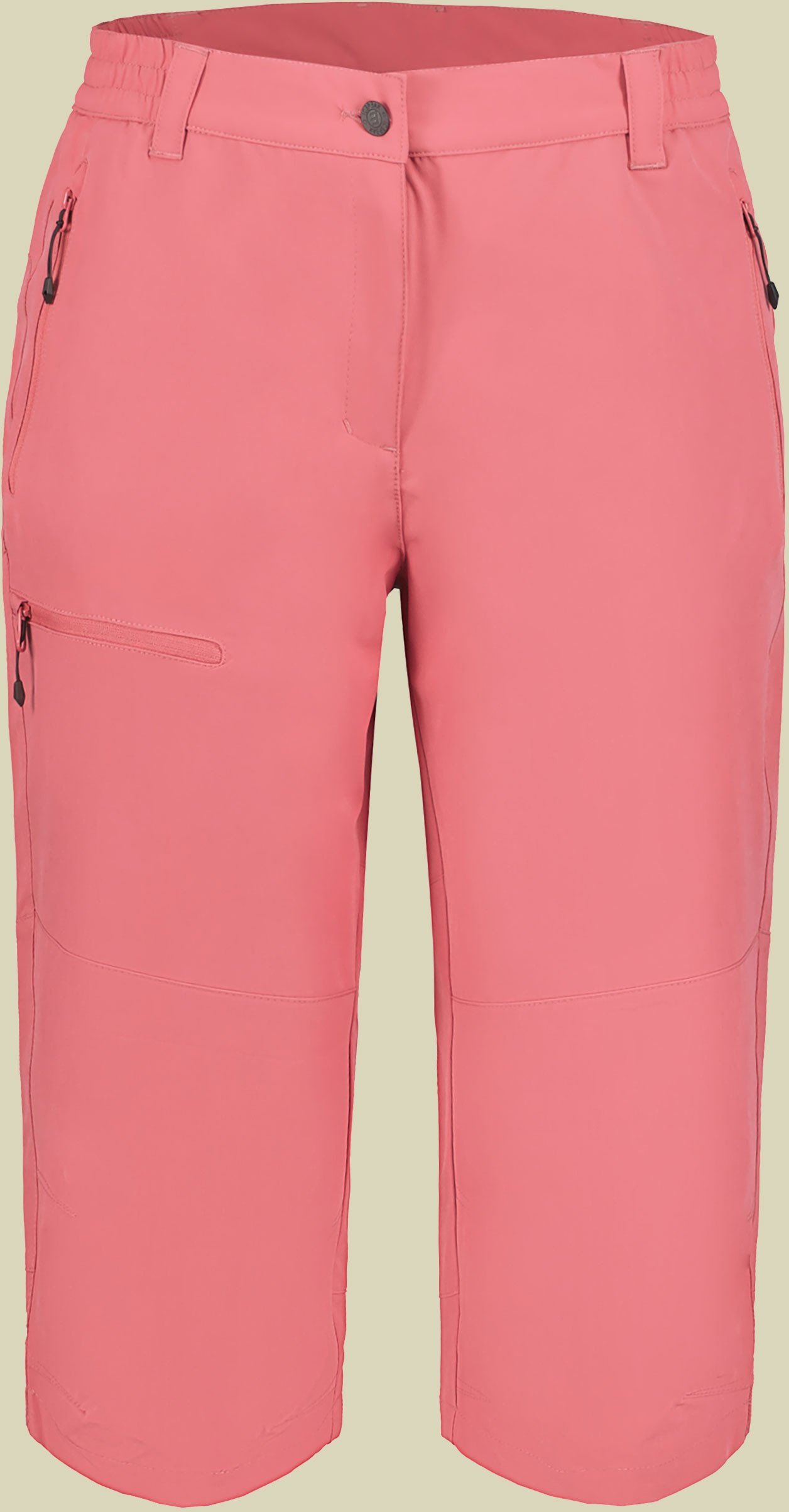 Icepeak moteriškos 3/4 kelnės BEATTIE, senos rožinės spalvos