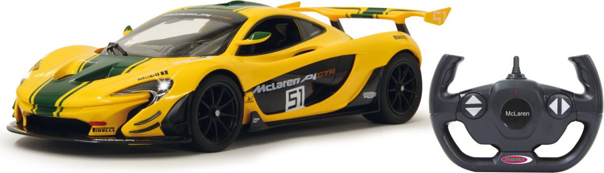 Jamara McLaren P1 GTR, 1:14, 2.4G, żółty (405092)