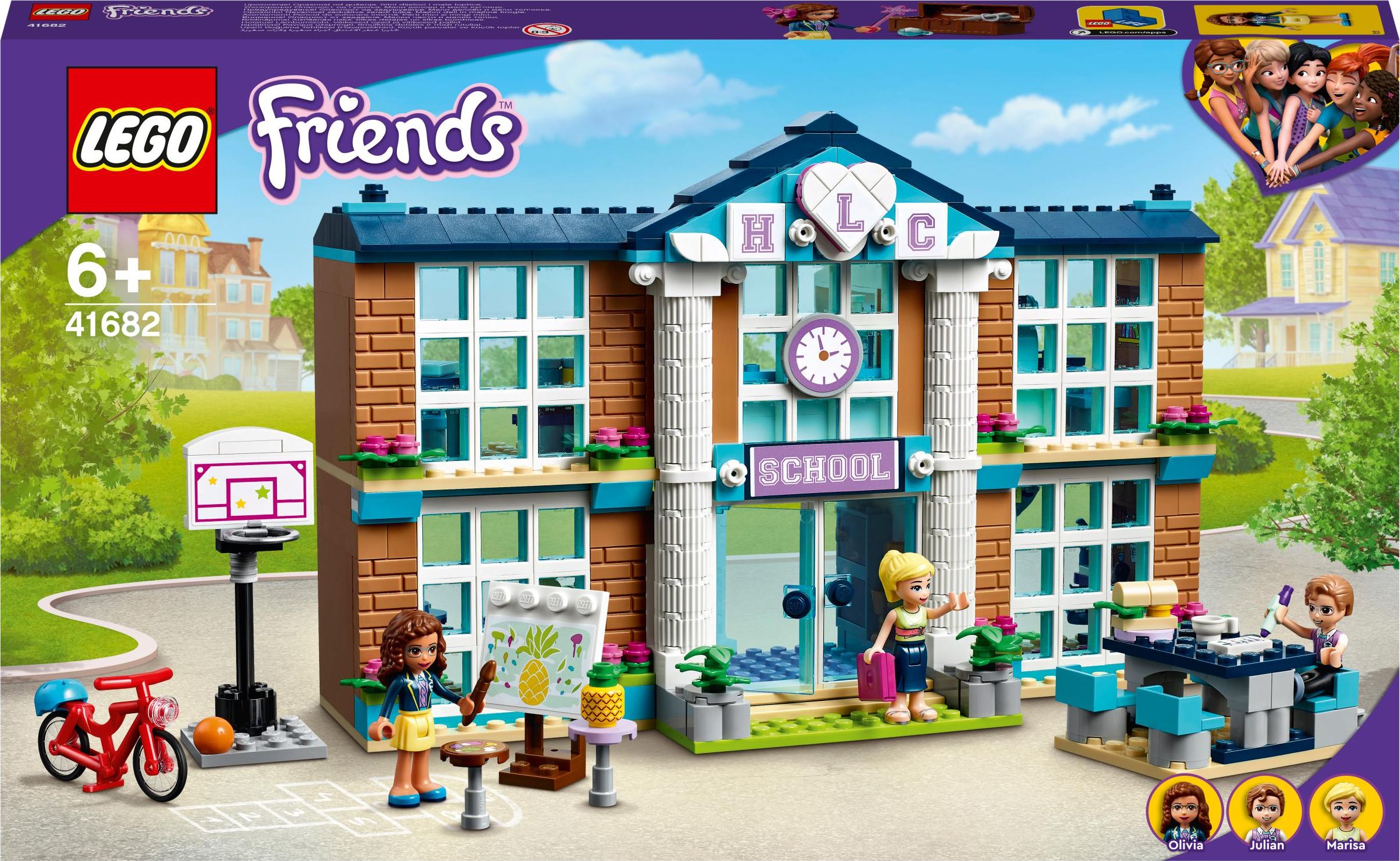 LEGO Friends Szkoła w mieście Heartlake (41682)