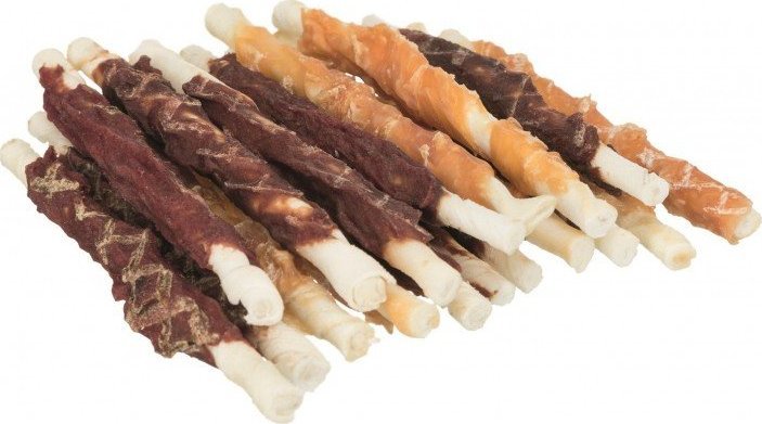 Trixie Krążki Denta Fun Chewing Roll Mix, 10 cm, 250 g