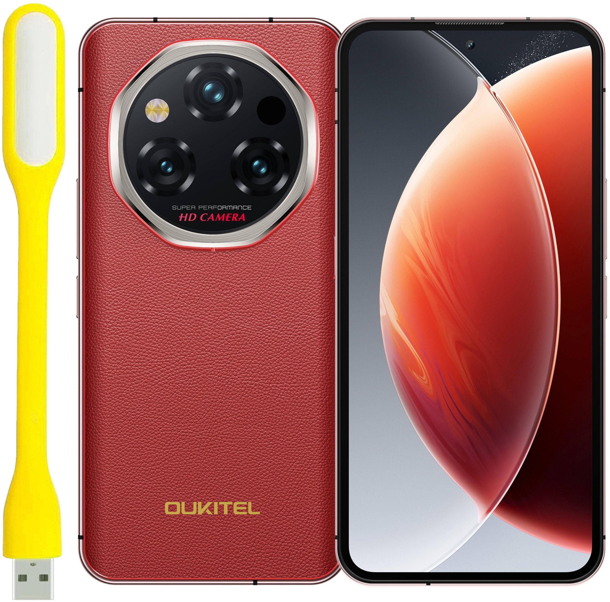 Smartphone Oukitel WP210 6,7" 12/512GB 8800mAh Red