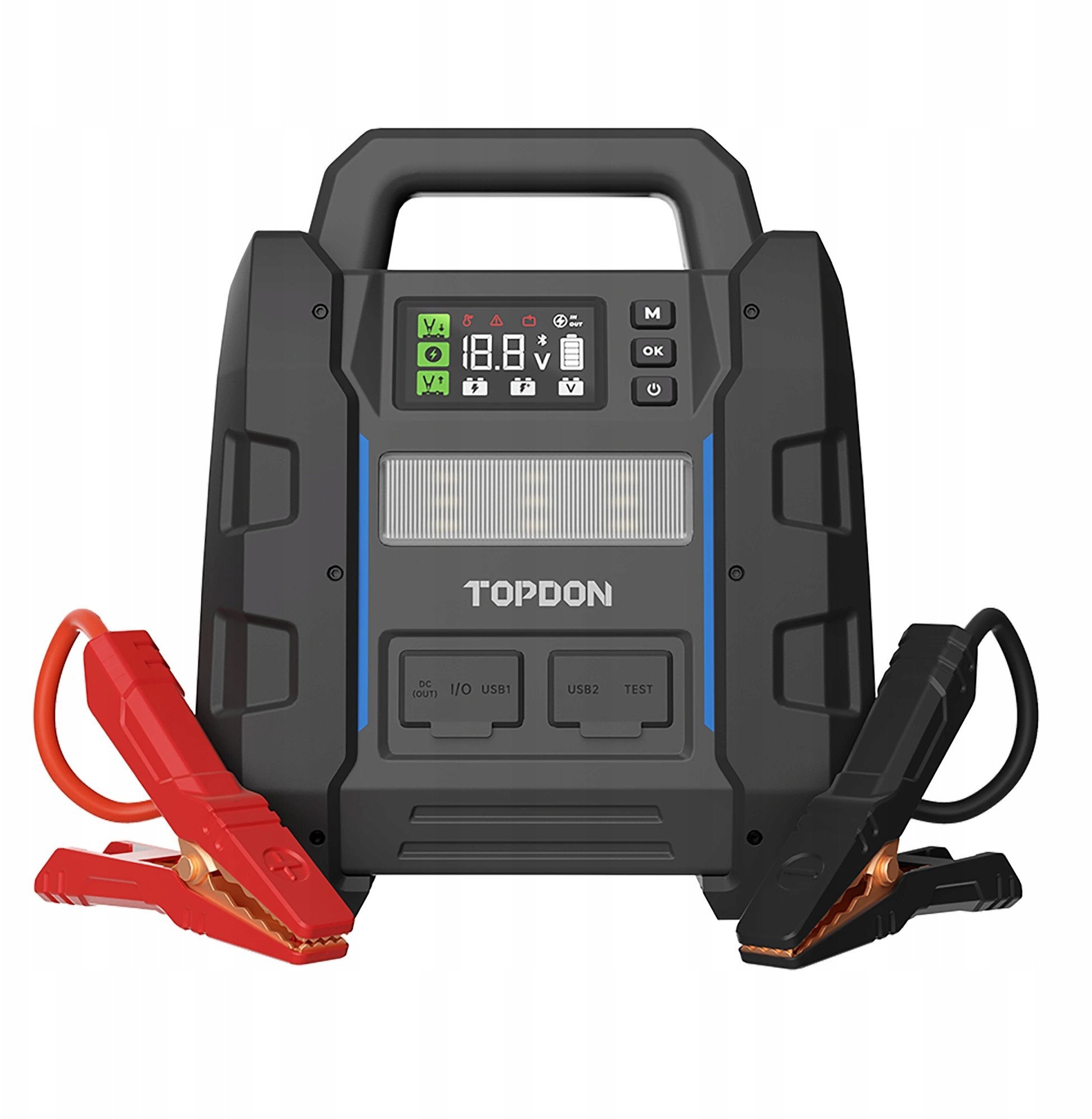 TOPDON startér a tester autobaterie V4500 Plus