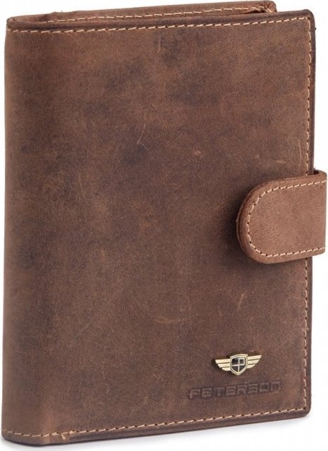 Peterson PETERSON PORTFEL MĘSKI SKÓRZANY 339Z R-2-1-4 RFID 339Z R-2-1-4 RFID